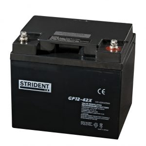 Strident 12v 42ah Battery - Mobility Batteries - Mobility Aids UK