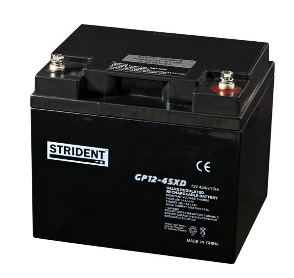 Strident 12v 50ah Battery - Mobility Batteries - Mobility Aids UK