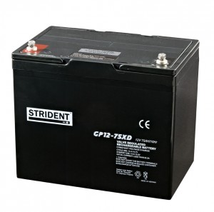 Strident 12v 75ah Battery - Mobility Batteries - Mobility Aids UK