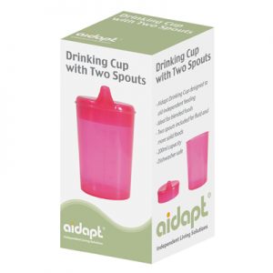 Drinking Cup With Two Spouts - Mobility Aids UK