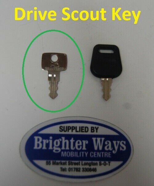 Mobility Aids UK Replacement Key for Drive Mobility Scooters